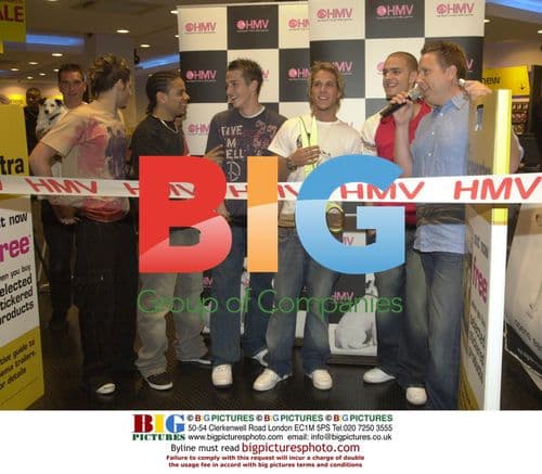 Triple 8 at HMV Store Opening in London