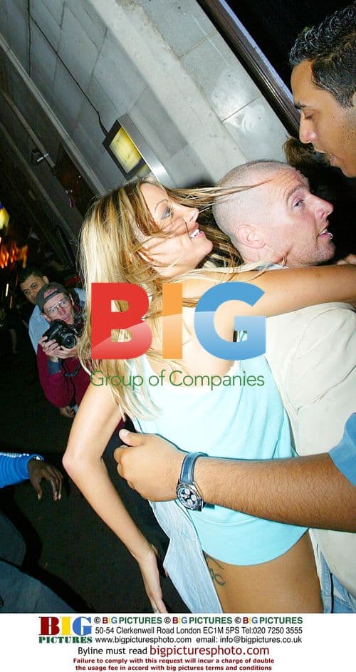 Jodie Marsh leaving on Adee's back