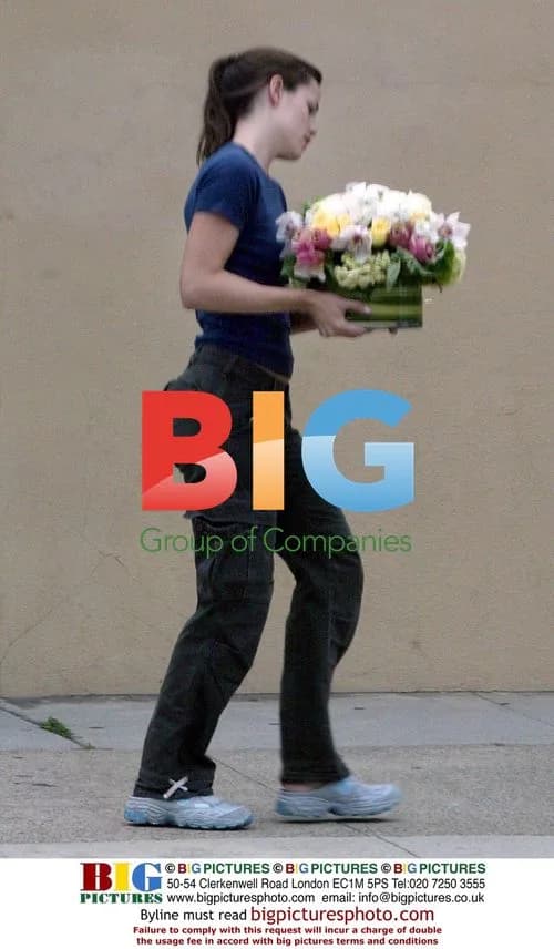 Jennifer Garner walking puppy in Santa Monica