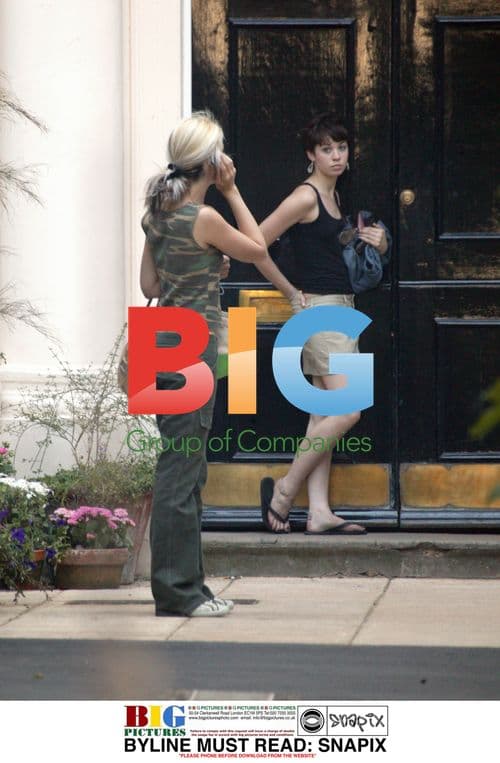 Tamara Beckwith with Daughter in West London