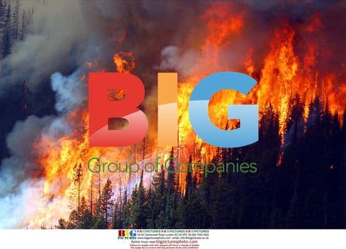 Wedge Canyon fire burns in Montana