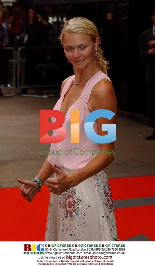 Jodie Kidd at Terminator 3 Premiere