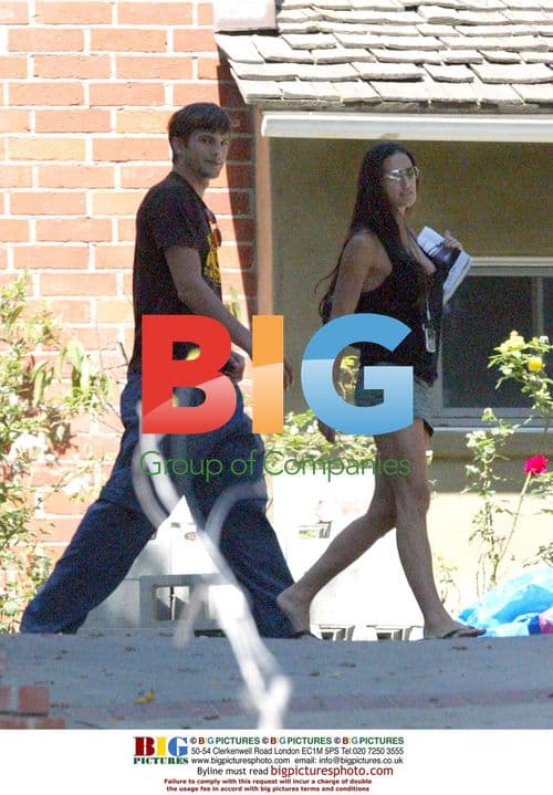 Demi Moore and Ashton Kutcher Remodel House