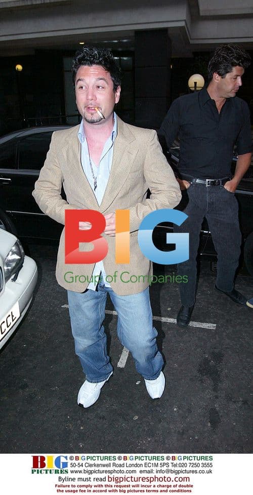 Singer Huey at Embassy Club in London