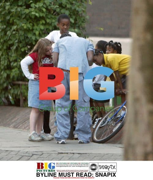 SIMON WEBBE FROM BLUE INTERACTS WITH FANS