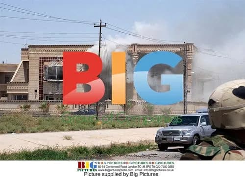 Explosion in Mosul during raid on Saddam's sons