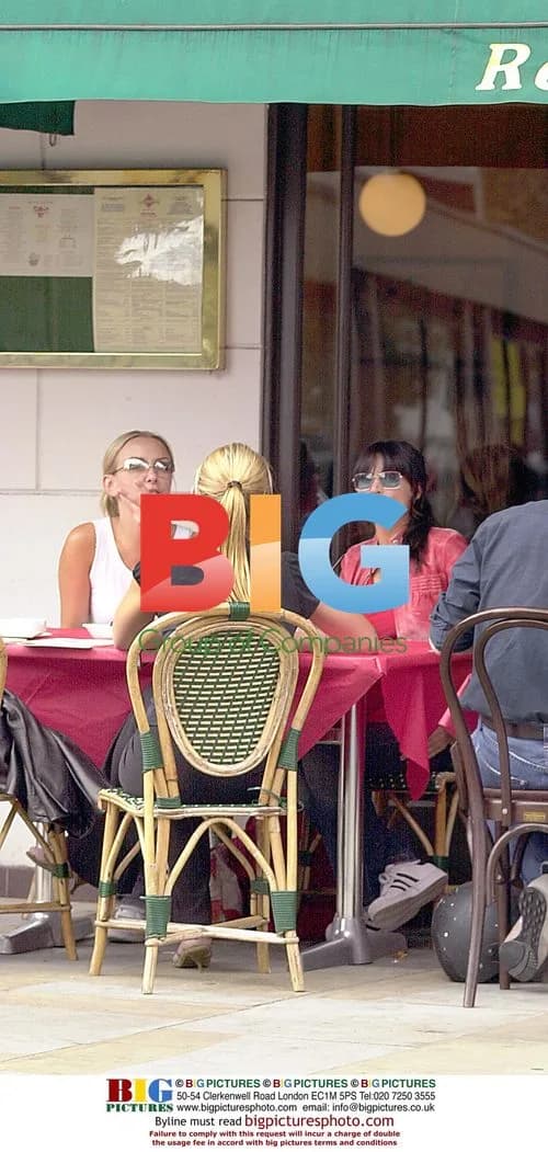 Dannii Minogue Lunches in Knightsbridge