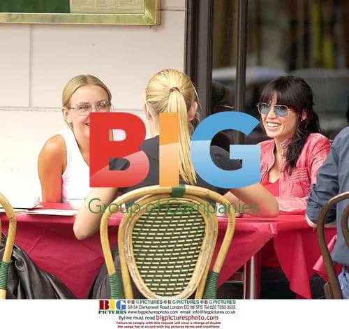 Dannii Minogue Lunches in Knightsbridge