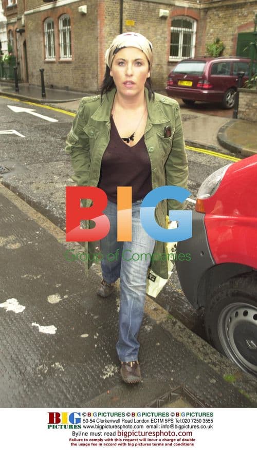 Jessie Wallace and boyfriend Dave Morgan at The Ivy