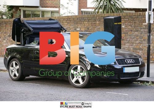 Sara Cox Picks Up Dog Poo in London