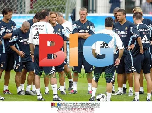 David Beckham training in China