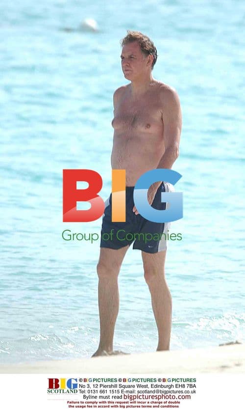 Jonathan Aitken on Caribbean Beach