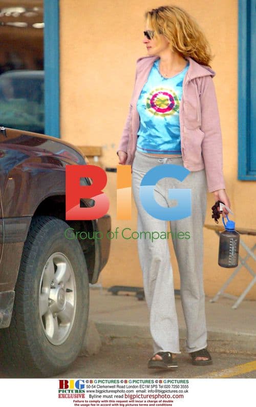 Julia Roberts and Danny Moder at their Taos ranch