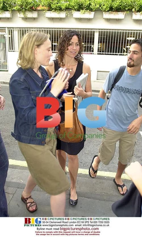 Minnie Driver Arriving at London Theatre