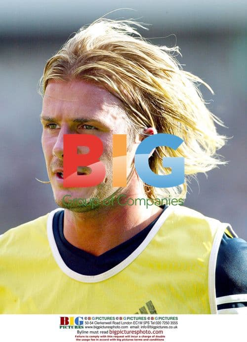 David Beckham Trains in China