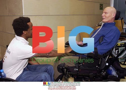 Christopher Reeve Visits Israel