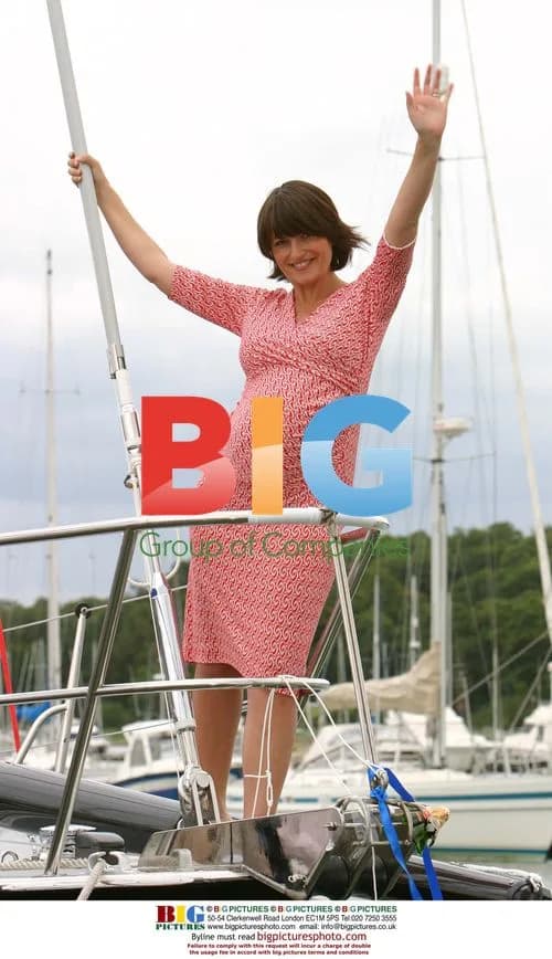 Davina McCall launches 'Hugo Boss' yacht