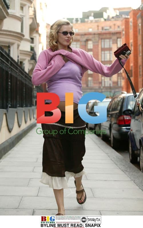 Pregnant Donna Air Shopping in London