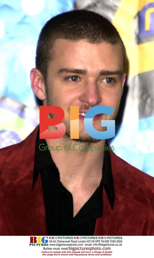 Justin Timberlake at 2003 MTV Movie Awards