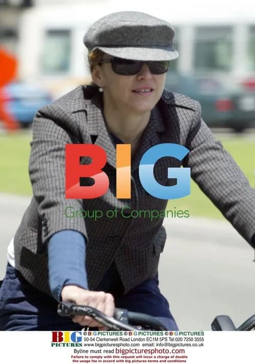 Madonna rides bike in Beverly Hills