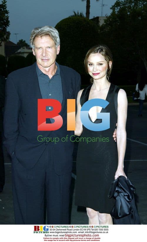 Calista Flockhart and Harrison Ford at World Stunt Awards