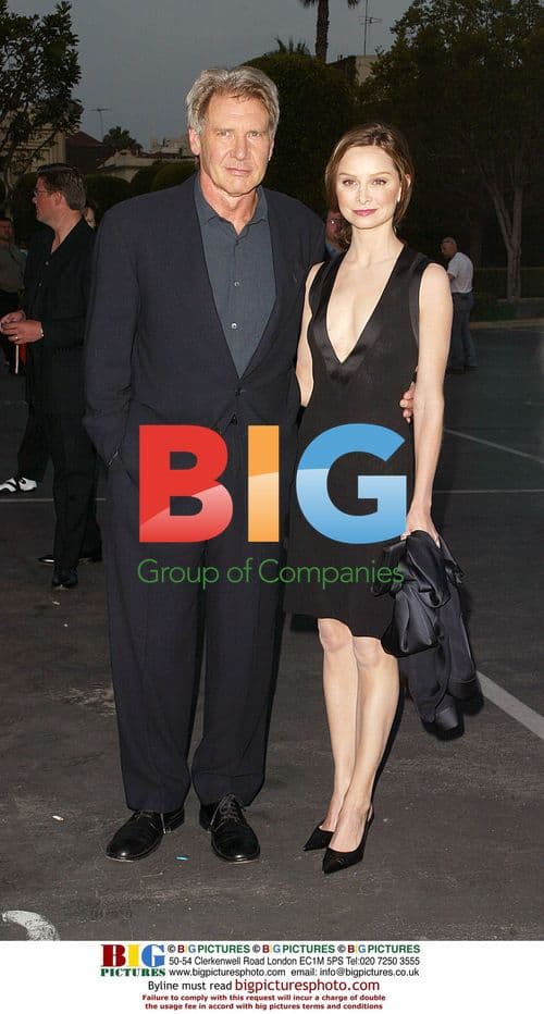 Calista Flockhart and Harrison Ford at World Stunt Awards