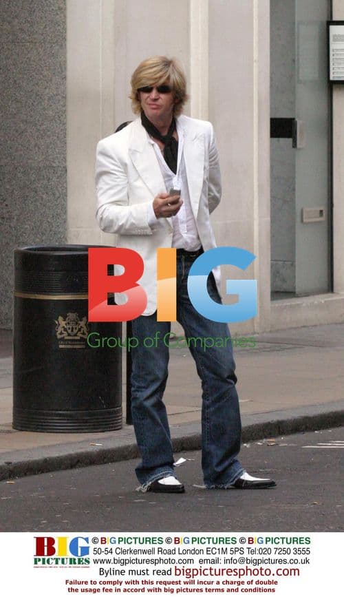 Nicky Clarke Seen Out in London