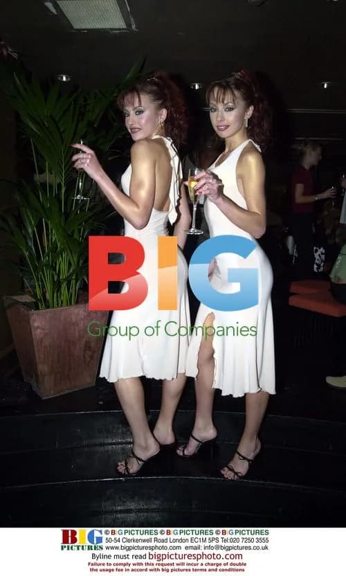The Cheeky Girls at 'Starbucks and the City' Party