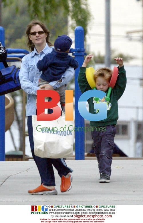 Jodie Foster with Children in West Hollywood