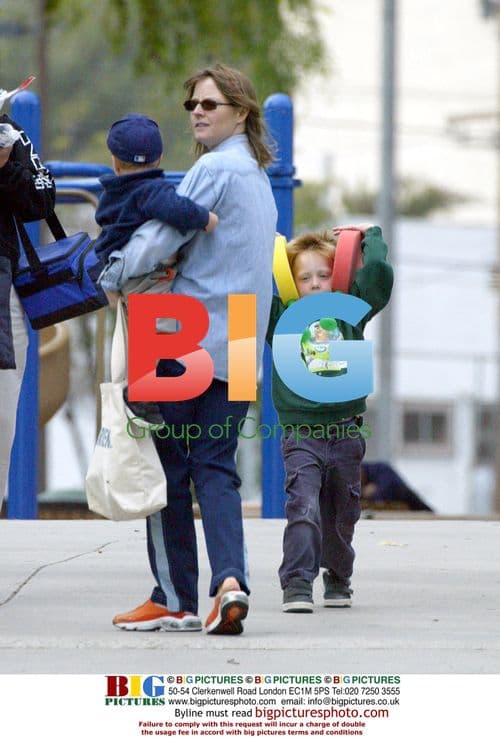 Jodie Foster and Children in West Hollywood