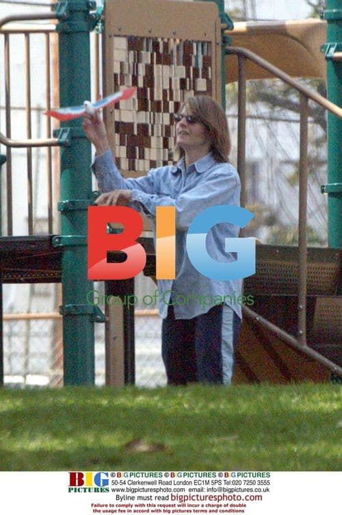 Jodie Foster with Kids at Playground