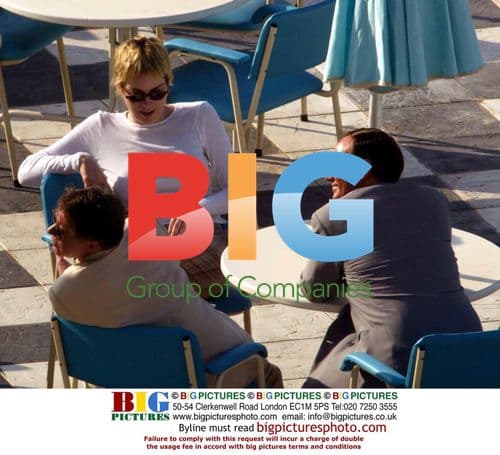 Sharon Stone on Film Shoot in Malta