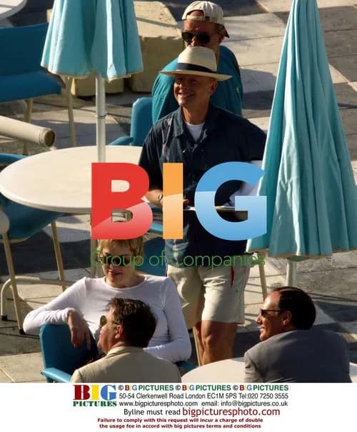 Sharon Stone on Film Set in Malta
