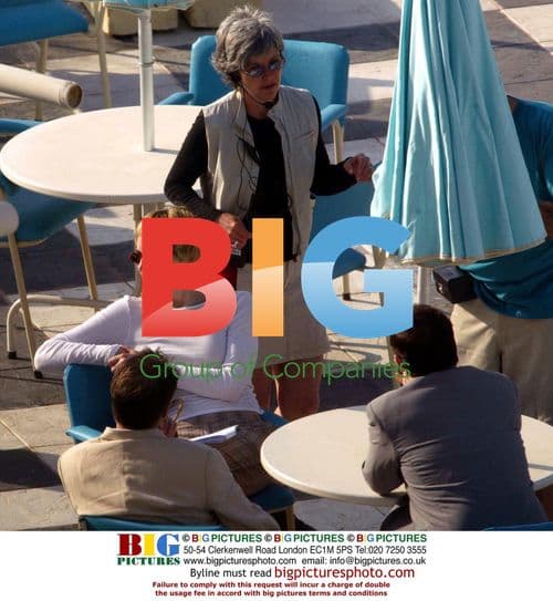 Sharon Stone on Film Shoot in Malta