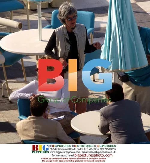 Sharon Stone on Film Shoot in Malta