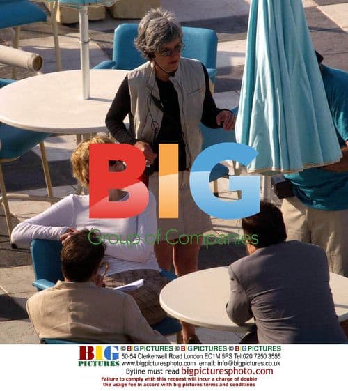 Actress Sharon Stone on Film Shoot in Malta