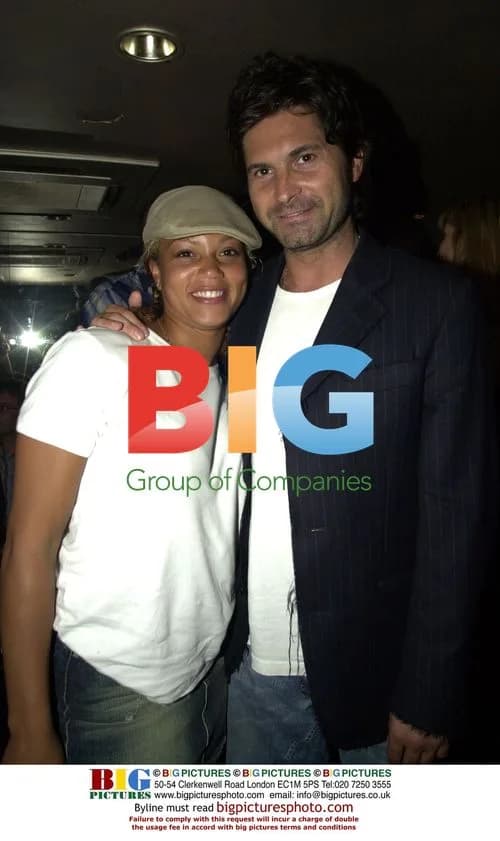 Angela Griffin and boyfriend at party