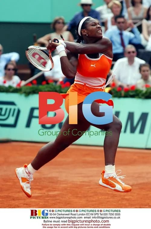 Serena Williams Loses to Justine Henin-Hardenne at French Open 2003