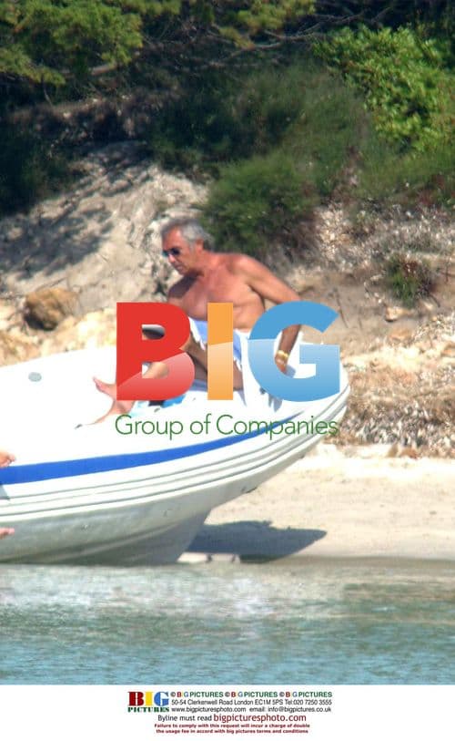 Heidi Klum and Flavio Briatore in Sardinia