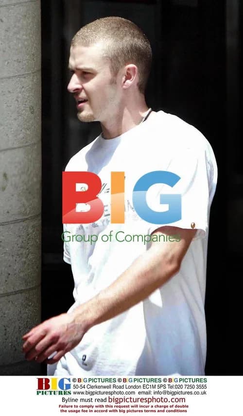 Justin Timberlake Leaving Gym
