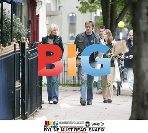 Joely Richardson and Jamie Theakston's London Dinner Outing