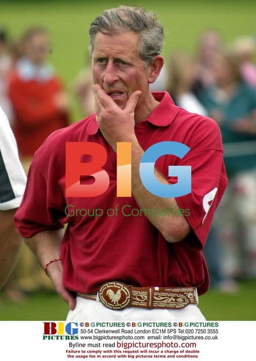 Prince Charles at Beaufort Polo Club