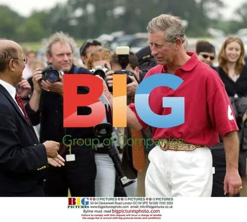 Prince Charles at Beaufort Polo Club