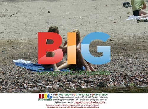 Playboy TV host and model frolic in the sun