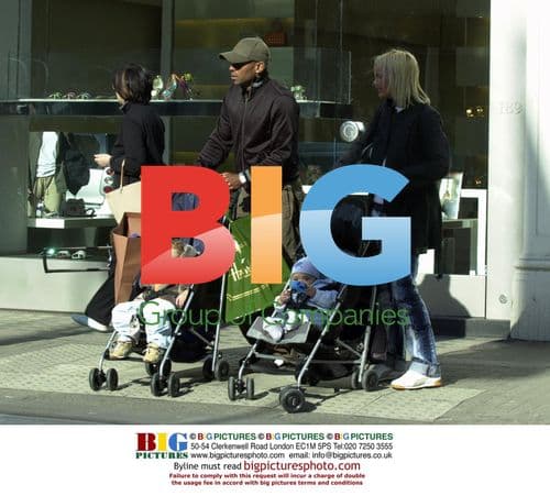 Footballers Trevor Sinclair and Danny Mills Seen in London