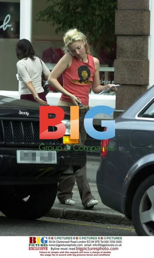 Tamara Beckwith gets parking ticket