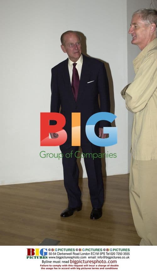 Prince Philip at Design Museum, London