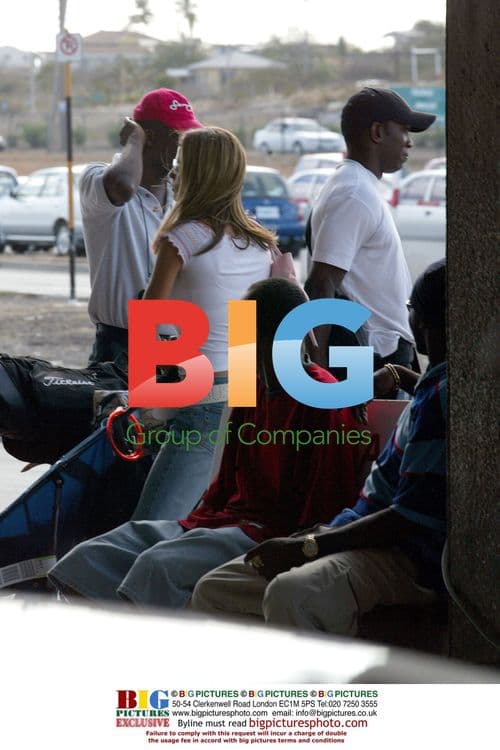 Jordan arrives in Barbados with son Harvey and dad Dwight York