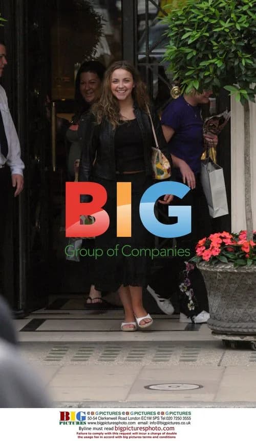 Charlotte Church shopping in London
