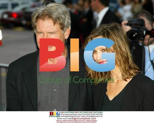 Harrison Ford and Calista Flockhart at 'Hollywood Homicide' Premiere